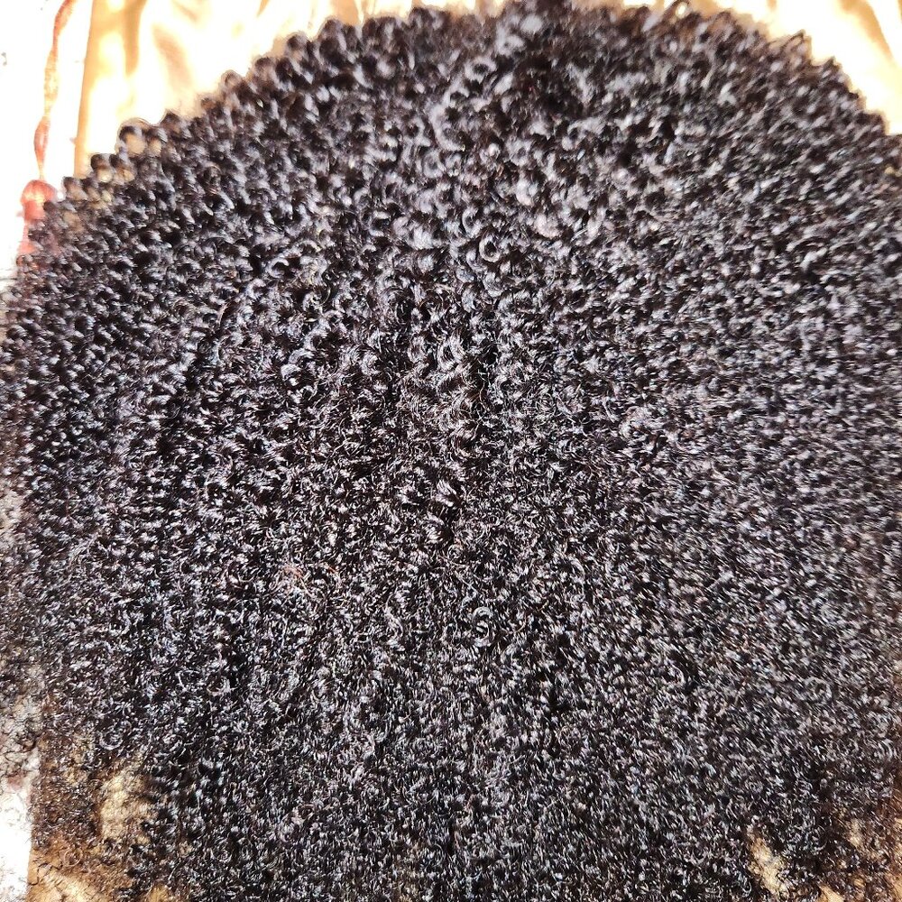 16" Kinkistry 100% Human Hair Drawstring Ponytail (3C-4A)
